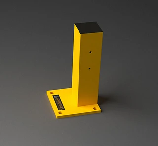 18.5in Guardrail Column