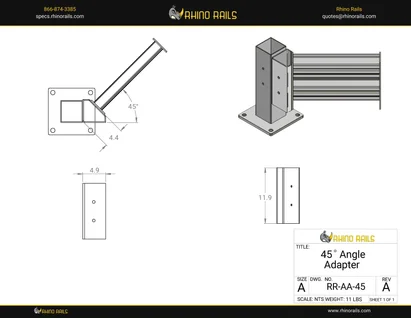 RR-AA-45 - Product Detail Drawing