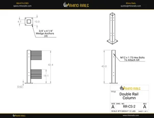 RR-CS-2 - Product Detail Drawing