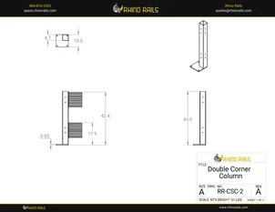 RR-CSC-2 - Product Detail Drawing