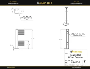 RR-CSO-2 - Product Detail Drawing