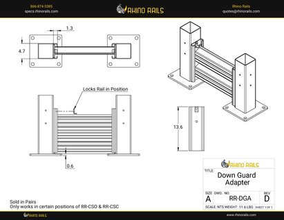RR-DGA - Product Detail Drawing - Photo