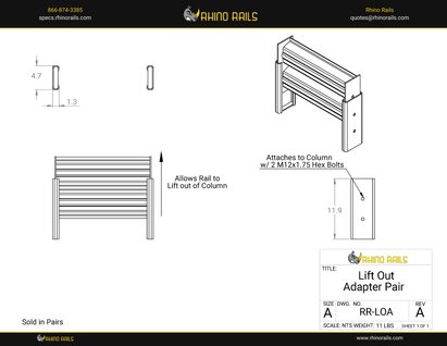 RR-LOA - Product Detail Drawing - Photo