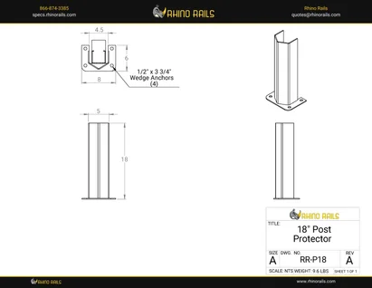 RR-P18 - Product Detail Drawing