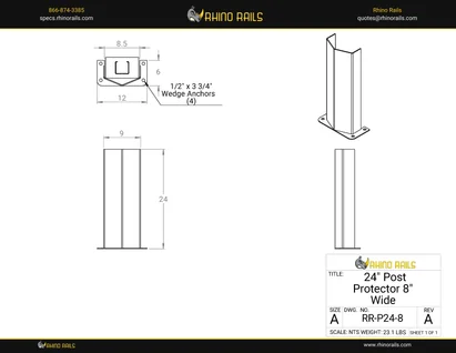 RR-P24-8 - Product Detail Drawing