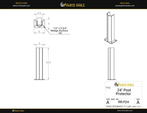 RR-P24 - Product Detail Drawing