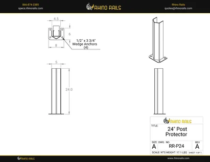 RR-P24 - Product Detail Drawing