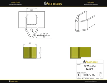 RR-SP4-HD - Product Detail Drawing