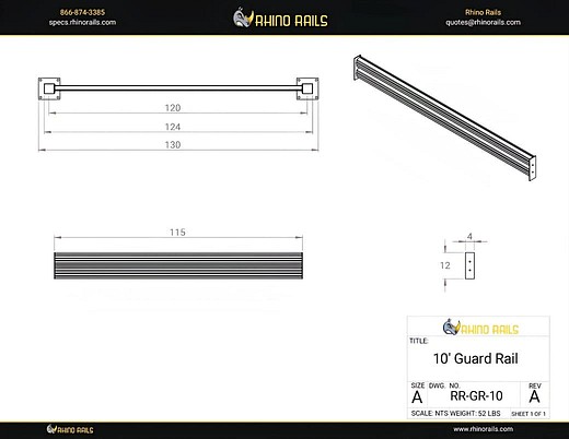 RR-GR-10 Detail Drawing