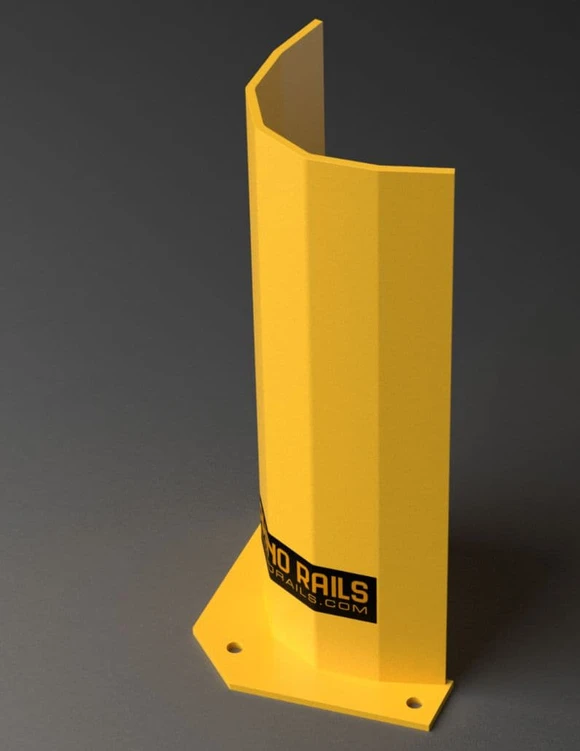 Corner Column Post Protector - Rhino Rails