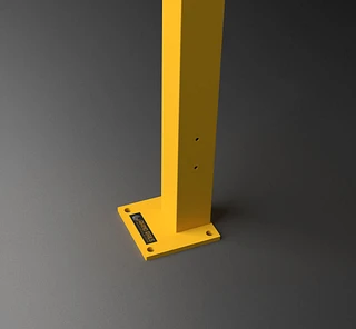 43in Guardrail Column