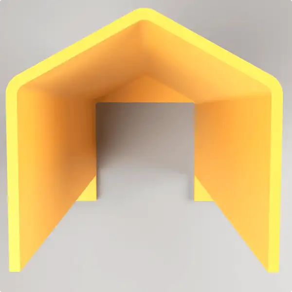 High-Visibility Powder Coat Finish