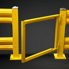 34" - 52" Adjustable Pedestrian Swing Gate