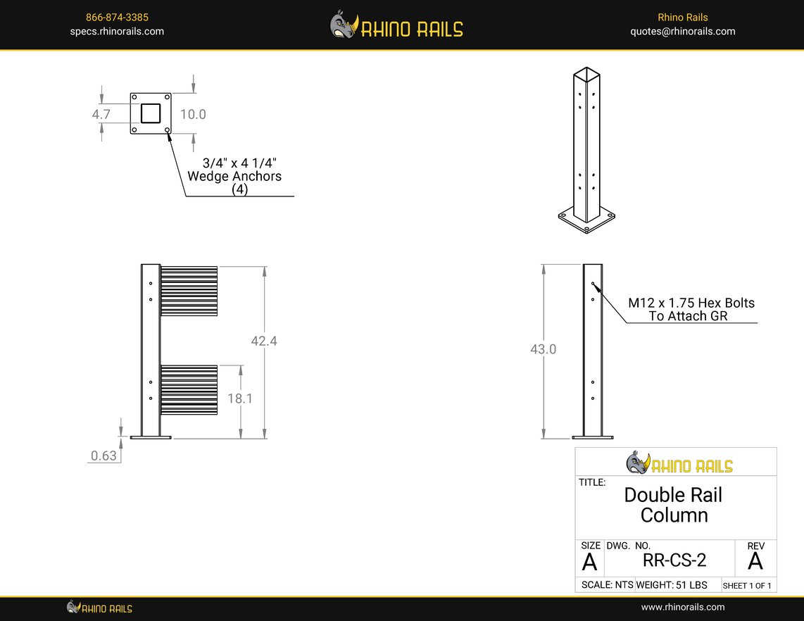 RR-CS-2 - Product Detail Drawing