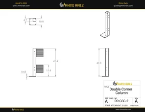RR-CSC-2 - Product Detail Drawing