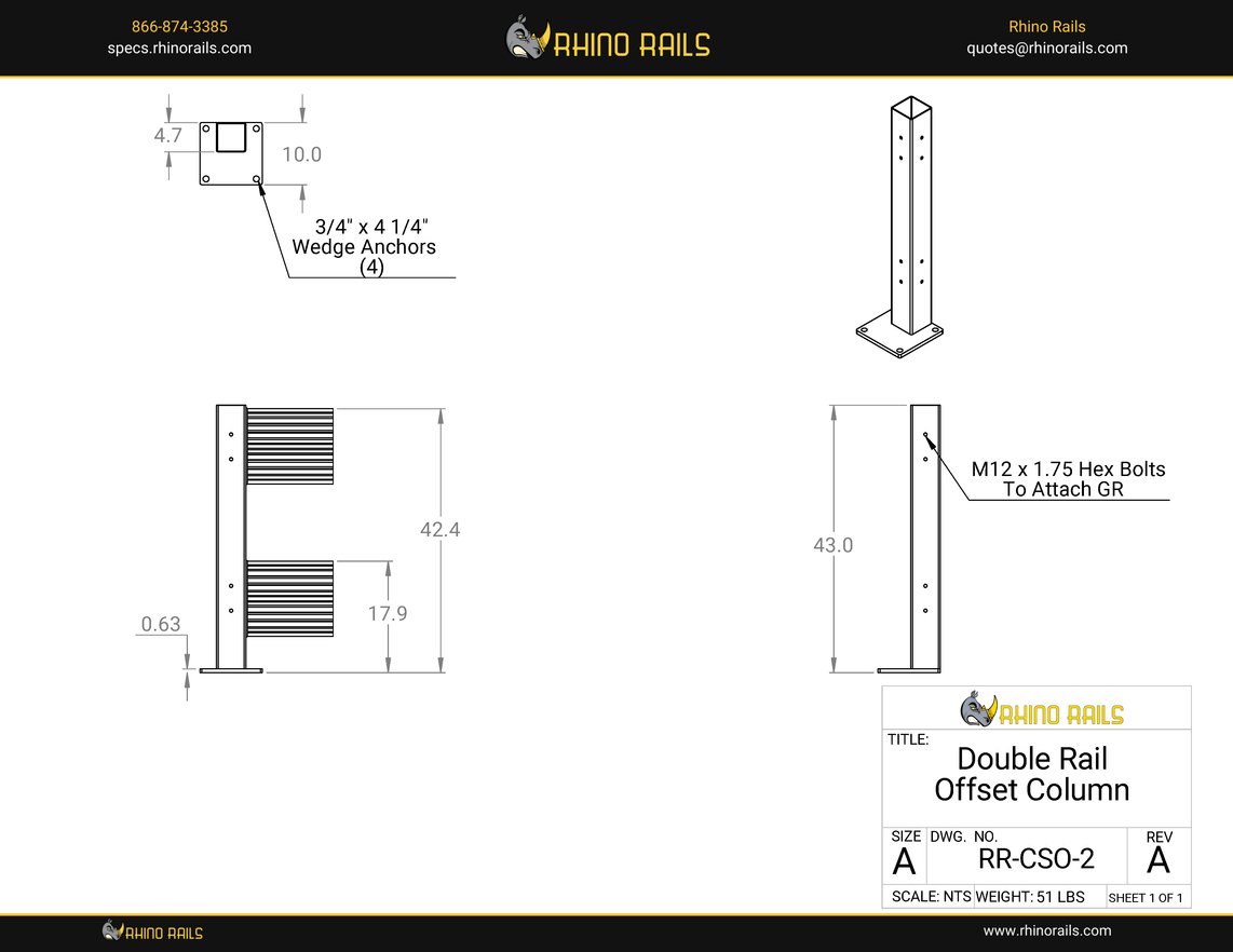RR-CSO-2 - Product Detail Drawing