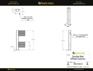 RR-CSO-2 - Product Detail Drawing