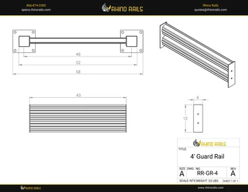 RR-GR-4 - Product Detail Drawing