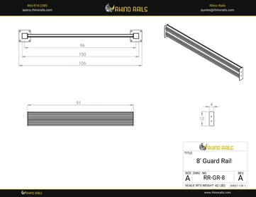 RR-GR-8 - Product Detail Drawing