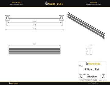 RR-GR-9 - Product Detail Drawing - Photo