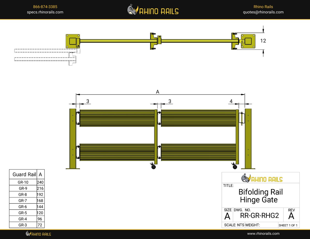 RR-GR-RHG2 - Product Detail Drawing - Photo