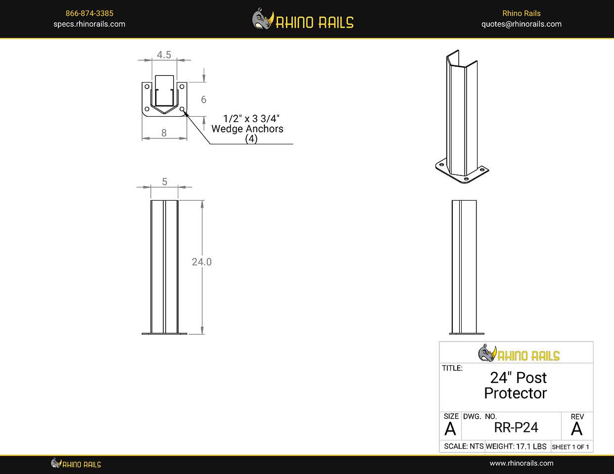 RR-P24 - Product Detail Drawing - Photo