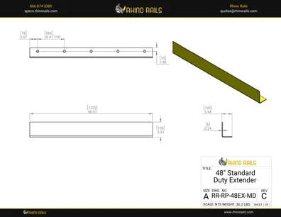 RR-RP-48EX-MD - Detail Drawing