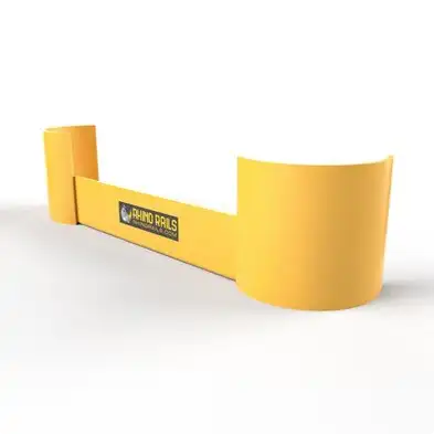 Rhino Rails RR-RP End of Row Rack Guard - 1