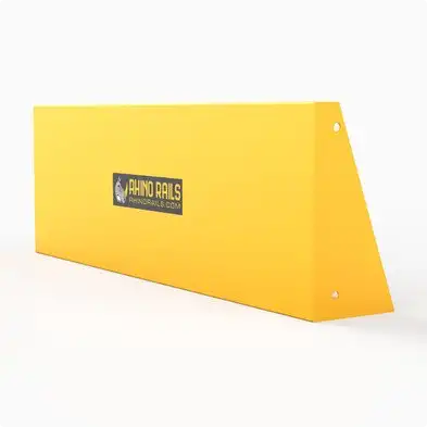 Rhino Rails RR-CG 12in Tall Floor Mounted Equipment Barrier - 1