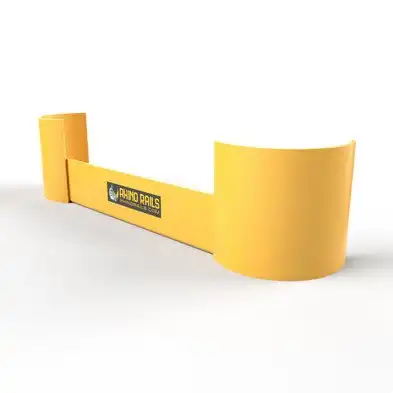 Rhino Rails RR-RP End of Row Rack Guard - 1