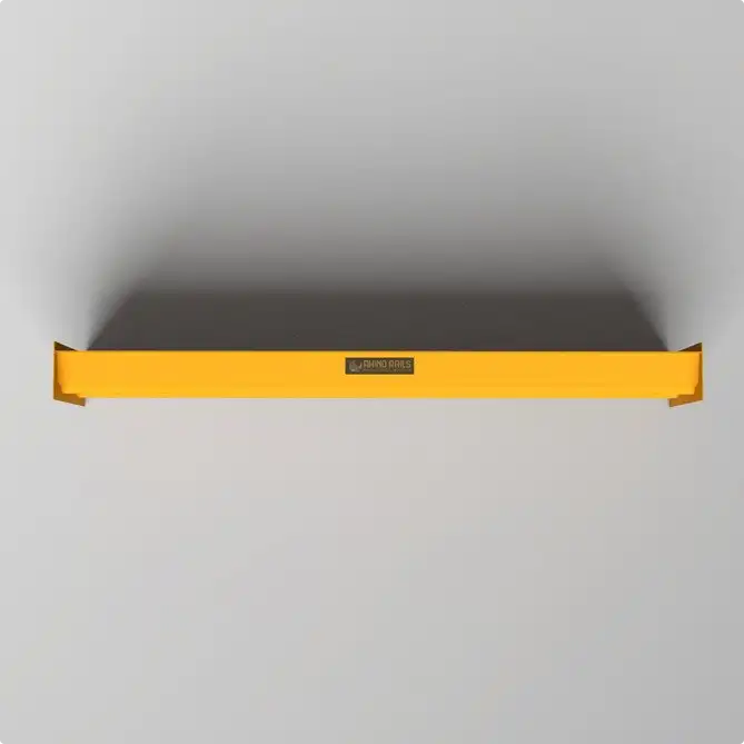 Rhino Rails Heavy Duty Warehouse Guardrail - Photo Rhino Rails Heavy Duty Warehouse Guardrail