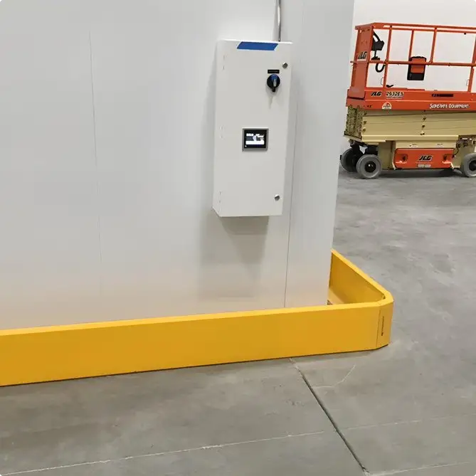 Rhino Rails RR-CG  12in Tall Floor Mounted Equipment Barrier  - Photo