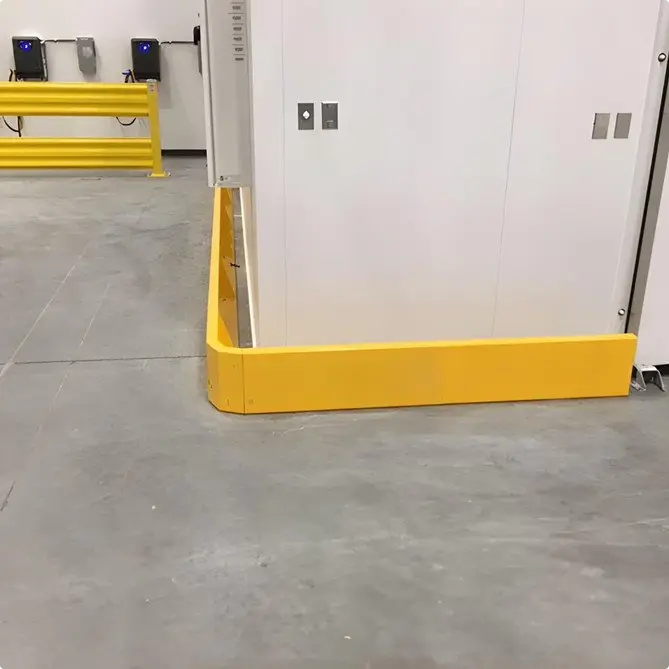 Rhino Rails RR-CG  12in Tall Floor Mounted Equipment Barrier  - Photo
