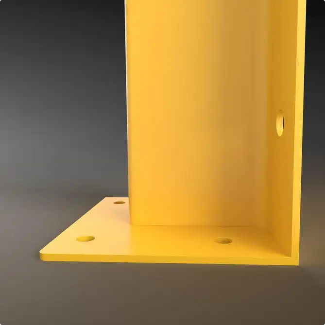 Rhino Rails RR-TG 48in Tall Overhead Door Track Guard - 8 - Photo Rhino Rails RR-TG 48in Tall Overhead Door Track Guard - 8