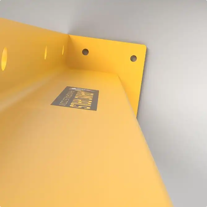 Rhino Rails RR-TG 48in Tall Overhead Door Track Guard - 11 - Photo Rhino Rails RR-TG 48in Tall Overhead Door Track Guard - 11