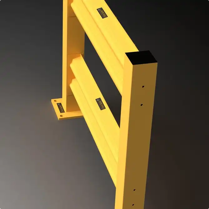 Rhino Rails RR-GR-S2 Double-High Guardrail Starter Kit