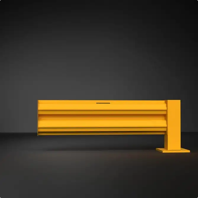 Rhino Rails RR-GR-A1 Single-High Guardrail Add-On Kit - 7