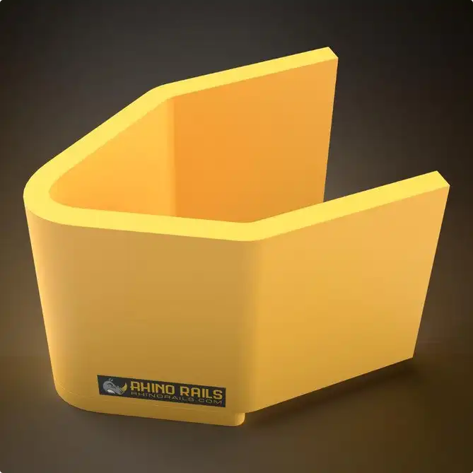 Rhino Rails RR-SP V Nose Guard Post Protector - Photo Rhino Rails RR-SP V Nose Guard Post Protector