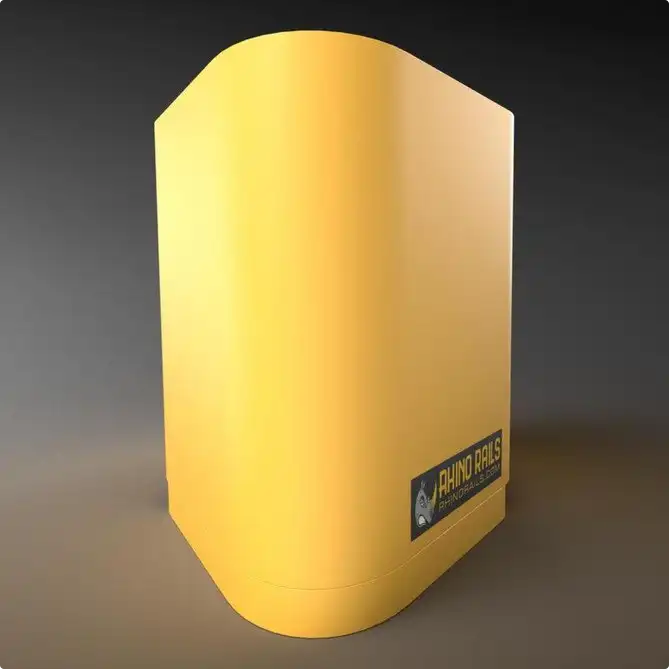 Rhino Rails RR-SP V Nose Guard Post Protector - Photo Rhino Rails RR-SP V Nose Guard Post Protector