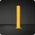 Rhino Rails 42in Tall Surface Mount Steel Bollard with Cap