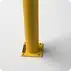 Rhino Rails 42in Tall Surface Mount Steel Bollard with Cap