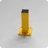 Rhino Rails 18.5in Guardrail Column with Standard Baseplate - Photo Rhino Rails 18.5in Guardrail Column with Standard Baseplate