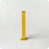 Rhino Rails RR-CS-2 43in Guardrail Column with Standard Baseplate