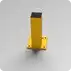 Rhino Rails 18.5in Guardrail Column with Offset Baseplate