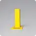 Rhino Rails RR-CSO-1 18.5in Guardrail Column with Offset Baseplate