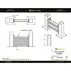 Rhino Rails RR-DGA  Down Guard Barrier Rail Adapters (Pair)  - Photo
