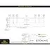 Rhino Rails RR-GR-RHG Double Rail Hinge Assembly Barrier Gate - Photo Rhino Rails RR-GR-RHG Double Rail Hinge Assembly Barrier Gate