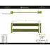 Rhino Rails RR-GR-RHG Double Rail Hinge Assembly Barrier Gate - Photo - Photo Rhino Rails RR-GR-RHG Double Rail Hinge Assembly Barrier Gate - Photo
