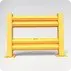 Rhino Rails RR-GR-S2 Double-High Guardrail Starter Kit