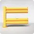 Rhino Rails RR-GR-A2 Double-High Guardrail Add-On Kit - Photo Rhino Rails RR-GR-A2 Double-High Guardrail Add-On Kit